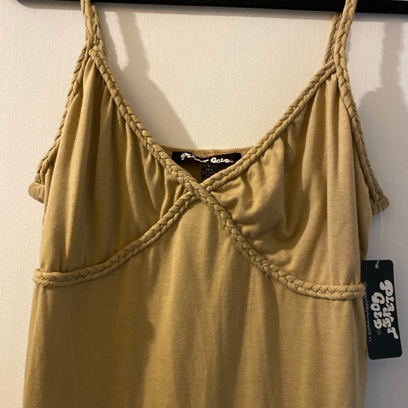 Planet Gold Sundress Large NWT - Picture 2 of 4